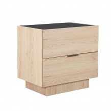 CUBIUS ΚΟΜΟΔΙΝΟ 2ΣΥΡΤΑΡΙΑ ΦΥΣΙΚΟ 58x39x54 2cm c543211