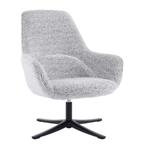 TIFFANY ΠΟΛΥΘΡΟΝΑ ΠΕΡΙΣΤΡΕΦΟΜΕΝΗ ΛΕΥΚΟ ΜΕ PATTERN 80x75x90cm c543215
