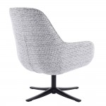 TIFFANY ΠΟΛΥΘΡΟΝΑ ΠΕΡΙΣΤΡΕΦΟΜΕΝΗ ΛΕΥΚΟ ΜΕ PATTERN 80x75x90cm c543215