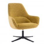 TIFFANY ΠΟΛΥΘΡΟΝΑ ΠΕΡΙΣΤΡΕΦΟΜΕΝΗ ΚΙΤΡΙΝΟ ΜΕ PATTERN 80x75x90cm c543216