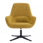 TIFFANY ΠΟΛΥΘΡΟΝΑ ΠΕΡΙΣΤΡΕΦΟΜΕΝΗ ΚΙΤΡΙΝΟ ΜΕ PATTERN 80x75x90cm c543216