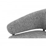 MORITZ ΠΟΛΥΘΡΟΝΑ ΓΚΡΙ 73x72x75cm c543224