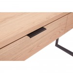 CUBIUS ΚΟΝΣΟΛΑ 2ΣΥΡΤΑΡΙΑ ΦΥΣΙΚΟ 118x39x78cm c543226