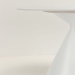 ATRIUM ΤΡΑΠΕΖΙ ΛΕΥΚΟ ΜΕ ΟΨΗ ΜΑΡΜΑΡΟΥ 110x110x76cm c543229