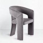 COCO ΚΑΡΕΚΛΑ ΠΟΛΥΘΡΟΝΑ ΓΚΡΙ ΣΚΟΥΡΟ 60x56x81cm c543233