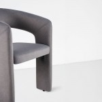 COCO ΚΑΡΕΚΛΑ ΠΟΛΥΘΡΟΝΑ ΓΚΡΙ ΣΚΟΥΡΟ 60x56x81cm c543233