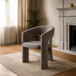 COCO ΚΑΡΕΚΛΑ ΠΟΛΥΘΡΟΝΑ ΓΚΡΙ ΣΚΟΥΡΟ 60x56x81cm c543233