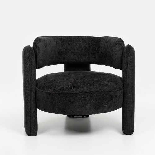 GRADA SMALL ΠΟΛΥΘΡΟΝΑ ΜΑΥΡΟ 79x85x70 5cm c543239