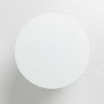 LITHOS ROUND SIDE TABLE ΛΕΥΚΟ 35 5x35 5x45cm c543245