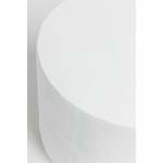 LITHOS ROUND SIDE TABLE ΛΕΥΚΟ 35 5x35 5x45cm c543245