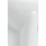 LITHOS HANDLE SIDE TABLE ΛΕΥΚΟ 36 5x36 5x46 5cm c543246