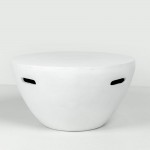 LITHOS CENTRAL COFFEE TABLE ΛΕΥΚΟ 68x68x36cm c543247