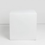 LITHOS SQUARE SIDE TABLE ΛΕΥΚΟ 55 5x55 5x57cm c543248