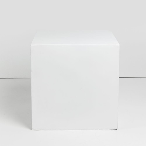 LITHOS SQUARE SIDE TABLE ΛΕΥΚΟ 55 5x55 5x57cm c543248