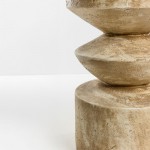 SANDY SIDE TABLE ΚΑΦΕ ΑΝΟΙΧΤΟ 38 5x38 5x51cm c543250