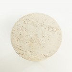 POROS SIDE TABLE BEIGE 40x40x46 3cm c543251