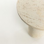 POROS SIDE TABLE BEIGE 40x40x46 3cm c543251