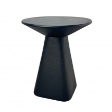 TRITON SIDE TABLE ΜΑΥΡΟ 46x46x52cm c543253