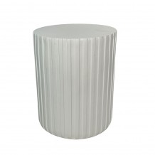 RAIL WHITE SIDE TABLE ΛΕΥΚΟ 40x40x47cm c543256