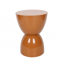 NIVA SIDE TABLE ΚΑΦΕ ΑΝΟΙΧΤΟ 36x36x48 5cm c543262