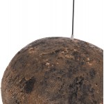 ΦΩΤΙΣΤΙΚΟ ΟΡΟΦΗΣ ΜΕ ΟΨΗ ΠΕΤΡΑΣ STONER M HM4418 03 ΓΚΡΙ ΚΑΦΕ--55x45x40Υεκ c543318