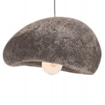 ΦΩΤΙΣΤΙΚΟ ΟΡΟΦΗΣ ΜΕ ΟΨΗ ΠΕΤΡΑΣ STONER M HM4418 04 ΓΚΡΙ--55x45x40Υεκ c543319