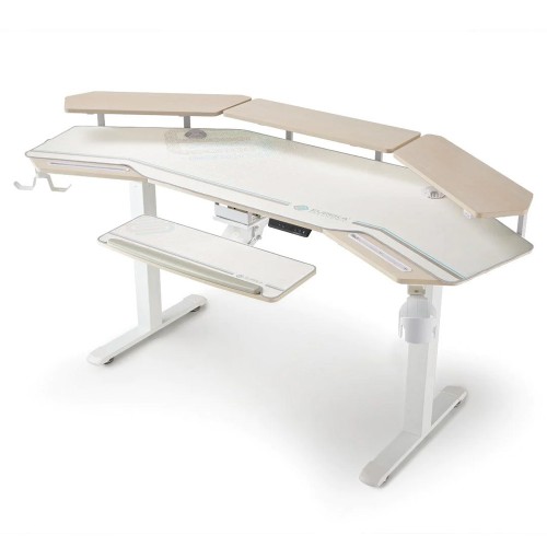 Gaming Γραφείο - Eureka Ergonomic ERK-ES71-MW-UK 180x60x75εκ c543321