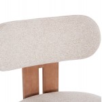 ΚΑΡΕΚΛΑ ΤΡΑΠΕΖΑΡΙΑΣ KARVO HM18252 01 ΜΠΕΖ ΥΦΑΣΜΑ--ΞΥΛΟ ΟΞΙΑΣ 57x50x79Υεκ SET 2τμχ c543372