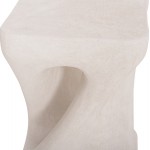 ΣΚΑΜΠΟ ΤΕΤΡΑΓΩΝΟ SANTORINI HM18337 ΠΟΛΥΡΗΤΙΝΗ--ΥΠΟΛΕΥΚΟ ΧΡΩΜΑ 30x30x45Yεκ c543376