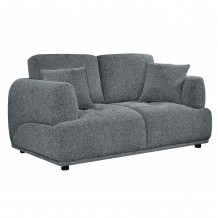 ΚΑΝΑΠΕΣ 2-ΘΕΣΙΟΣ STRUCTO HM3330 01 ΓΚΡΙ ΥΦΑΣΜΑ 168x94x88Υεκ c543497