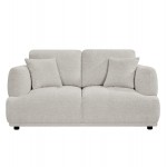 ΚΑΝΑΠΕΣ 2-ΘΕΣΙΟΣ STRUCTO HM3330 02 ΑΝΟΙΧΤΟ ΜΠΕΖ ΥΦΑΣΜΑ 168x94x88Υεκ c543498