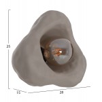 ΕΠΙΤΟΙΧΙΟ ΦΩΤΙΣΤΙΚΟ LUXON HM4701 03S FIBER CEMENT ΣΕ ΓΚΡΙ 28x15x25Υεκ c543556