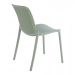 Καρέκλα Teragi στοιβαζόμενη pakoworld pp με UV protection πράσινο 58x43 5x82εκ c543648