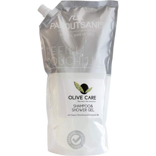 Σαμπουάν amp Αφρόλουτρο REFILL 1100ml Olive Care Σετ 6 c543734