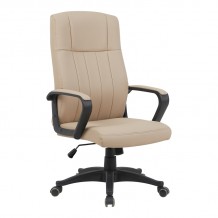 Καρέκλα γραφείου διευθυντή Roby pakoworld pu cappuccino 60x70x102-110εκ c543804