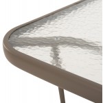 ΣΕΤ ΤΡΑΠΕΖΑΡΙΑΣ 5ΤΜΧ BRUNO HM10727 04 ΚΑΡΕΚΛΕΣ ΜΕΤΑΛΛΙΚΕΣ ΤΡΑΠΕΖΙ 140x80εκ ΣΑΜΠΑΝΙ c543812