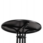 ΣΕΤ ΤΡΑΠΕΖΑΡΙΑΣ 3ΤΜΧ LINO HM10728 2 ΜΕΤΑΛ ΚΑΡΕΚΛΕΣ--ΣΤΡΟΓΓΥΛΟ ΤΡΑΠΕΖΙ Φ60εκ ΜΑΥΡΟ c543813