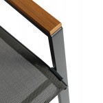 ΣΕΤ ΤΡΑΠΕΖΑΡΙΑΣ 3ΤΜΧ FIGO HM10730 01-- 2 ΚΑΡΕΚΛΕΣ ΤΕΤΡΑΓΩΝΟ ΤΡΑΠΕΖΙ 70x70εκ ΓΚΡΙ c543817