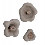 ΣΕΤ 3TMX ΕΠΙΤΟΙΧΙA ΦΩΤΙΣΤΙΚA LUXON HM10725 02 FIBER CEMENT ΣΕ ΓΚΡΙ S-M-L c543850