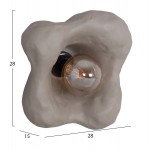 ΣΕΤ 3TMX ΕΠΙΤΟΙΧΙA ΦΩΤΙΣΤΙΚA LUXON HM10725 02 FIBER CEMENT ΣΕ ΓΚΡΙ S-M-L c543850