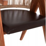 ΠΟΛΥΘΡΟΝΑ ΤΡΑΠΕΖΑΡΙΑΣ BRANN HM18238 11 ΞΥΛΟ ΤΕΑΚ-ΚΑΦΕ PU-ΣΧΟΙΝΙ 60x67x76Υεκ c543851