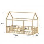 ΚΡΕΒΑΤΙ ΠΑΙΔΙΚΟ ΜΕ ΚΑΓΚΕΛΟ HOUSER HM706 01 τ MONTESSORI ΞΥΛΟ ΠΕΥΚΟ ΦΥΣΙΚΟ-190x90εκ c543854