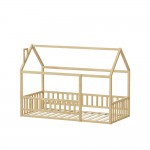 ΚΡΕΒΑΤΙ ΠΑΙΔΙΚΟ ΜΕ ΚΑΓΚΕΛΟ HOUSER HM706 01 τ MONTESSORI ΞΥΛΟ ΠΕΥΚΟ ΦΥΣΙΚΟ-190x90εκ c543854