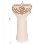 ΕΠΙΤΡΑΠΕΖΙΟ ΔΙΑΚΟΣΜΗΤΙΚΟ DEAN HM4679 02 ΚΡΕΜ ΤΕΡΑΚΟΤΑ ΣΧΟΙΝΙ AGEL Φ18x35Υεκ c543855