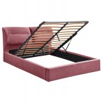 ΚΡΕΒΑΤΙ ΔΙΠΛΟ ΣΤΡΩΜΑ KENDRA HM10720 02 ΣΑΠΙΟ ΜΗΛΟ ΒΕΛΟΥΔΟ--ΑΠΟΘ ΧΩΡΟΣ--160x200εκ c543860