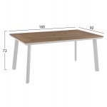 ΣΕΤ ΤΡΑΠΕΖΑΡΙΑΣ TABER HM10738 ΤΡΑΠΕΖΙ 6 ΠΟΛΥΘΡΟΝΕΣ-ΑΛΟΥΜΙΝΙΟ POLYWOOD-ΛΕΥΚΟ c543886