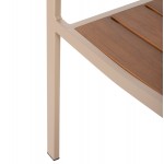 ΣΕΤ ΤΡΑΠΕΖΑΡΙΑΣ TABER HM10739 ΤΡΑΠΕΖΙ 6 ΠΟΛΥΘΡΟΝΕΣ-ΑΛΟΥΜΙΝΙΟ POLYWOOD-ΣΑΜΠΑΝΙ c543887