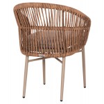 ΠΟΛΥΘΡΟΝΑ ΑΛΟΥΜΙΝΙΟΥ ORIN HM6265 03 ΚΑΠΟΥΤΣΙΝΟ- P E RATTAN ΣΕ ΦΥΣΙΚΟ 58x61x75Υεκ c543956