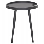 ΤΡΑΠΕΖΙ ΒΟΗΘΗΤΙΚΟ ΣΤΡΟΓΓΥΛΟ ΕΞ ΧΩΡΟΥ TEROC HM6433 01 ΑΛΟΥΜΙΝΙΟ ΓΚΡΙ Φ47x53Υεκ c543971