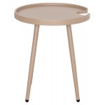 ΤΡΑΠΕΖΙ ΒΟΗΘΗΤΙΚΟ ΣΤΡΟΓΓΥΛΟ ΕΞ ΧΩΡΟΥ TEROC HM6433 03 ΑΛΟΥΜΙΝΙΟ ΚΑΠΟΥΤΣΙΝΟ Φ47x53Υεκ c543972